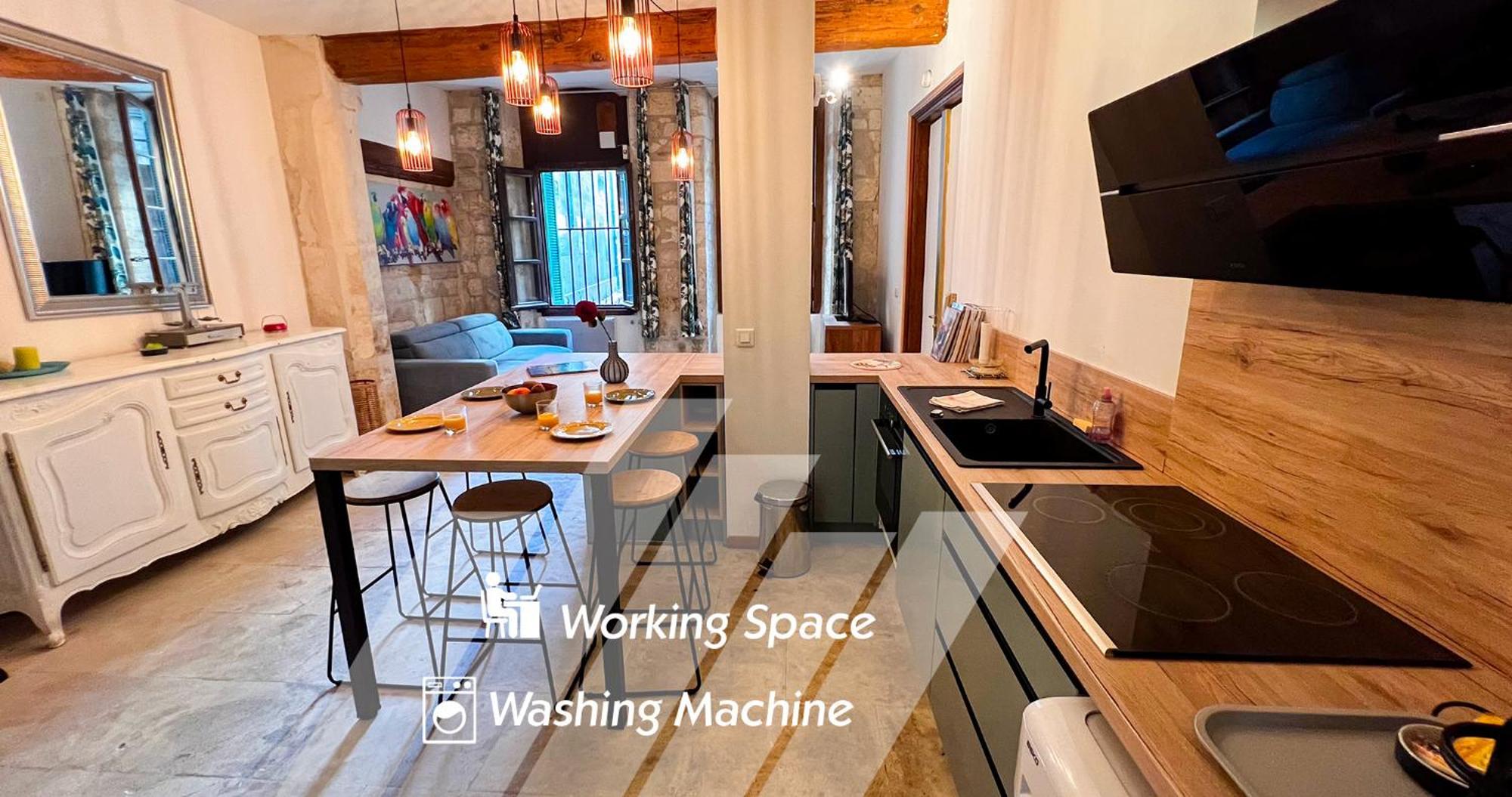 Apartment Hypercenter - Wifi - Loft With Character !